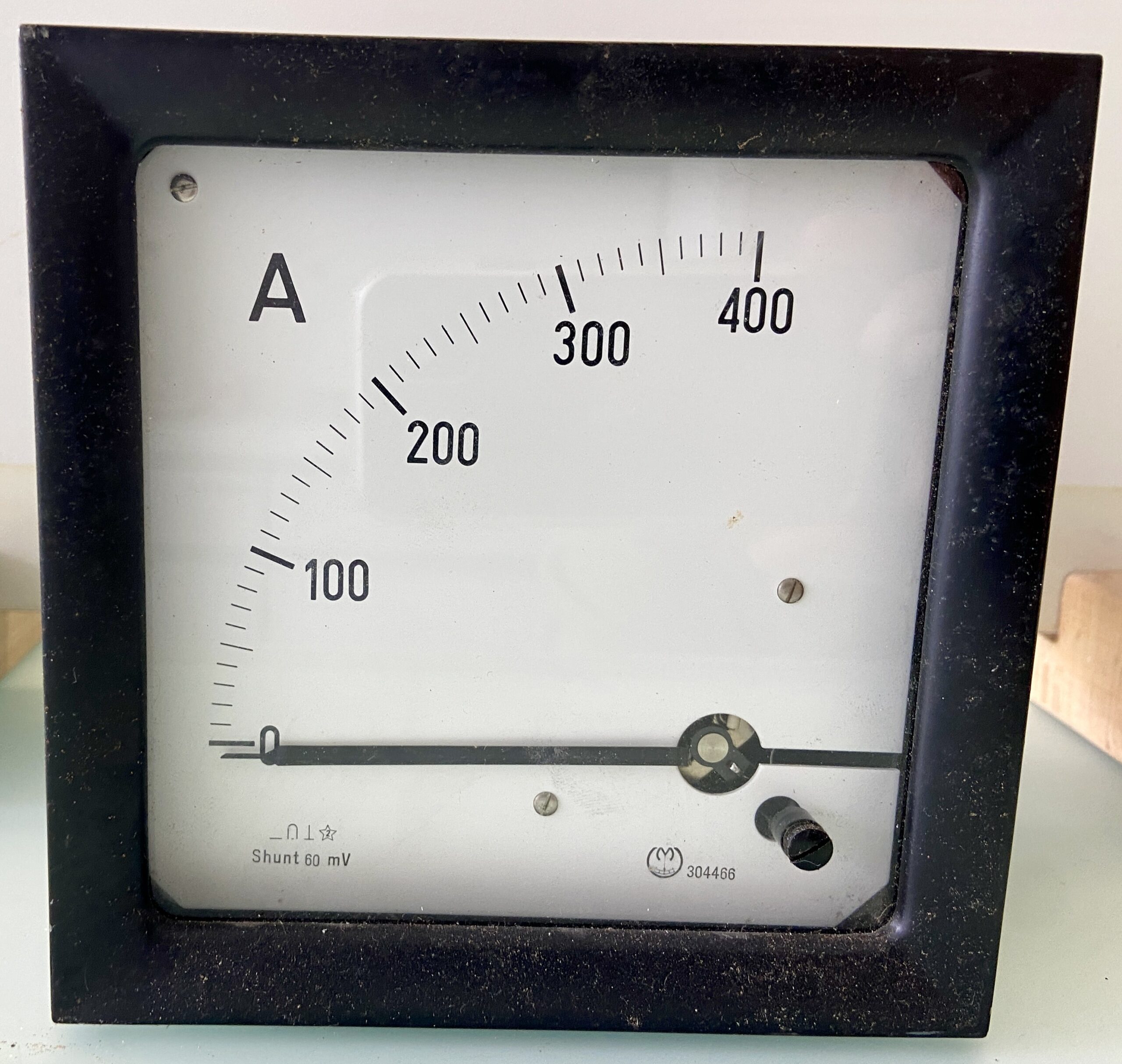 altes Ampere-Meter