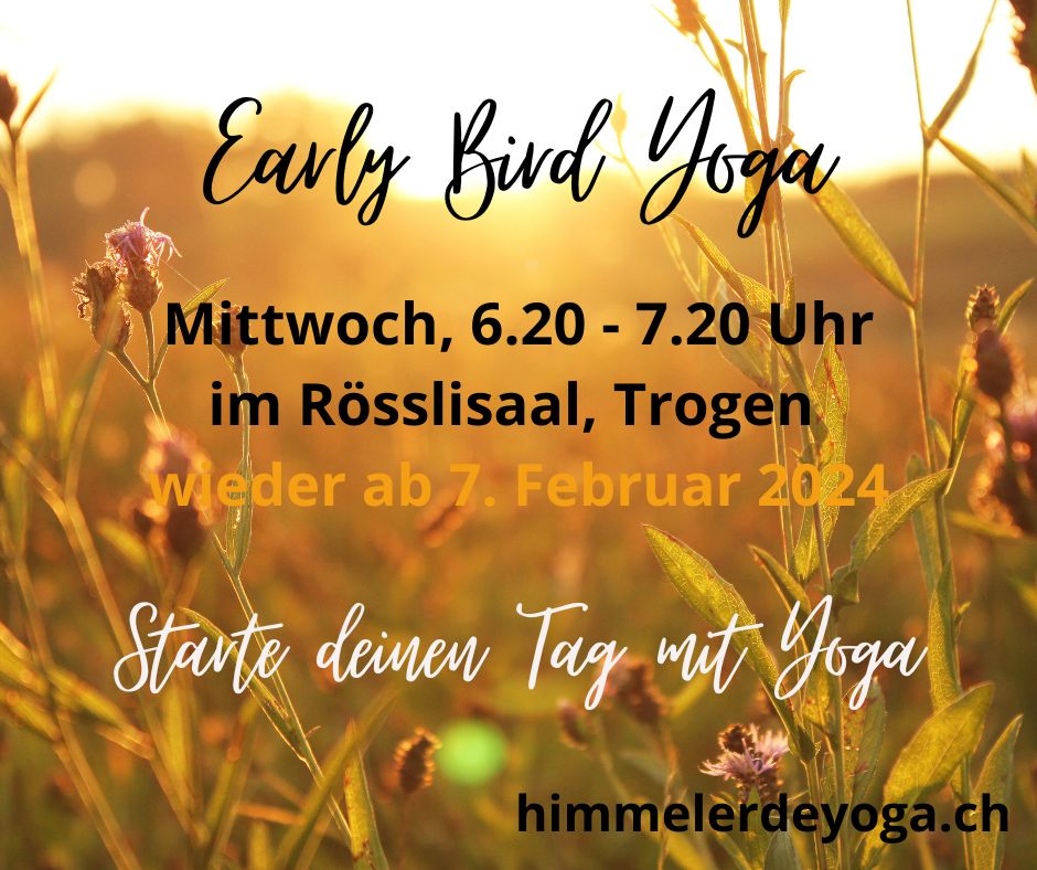 Early Bird Yogastunde