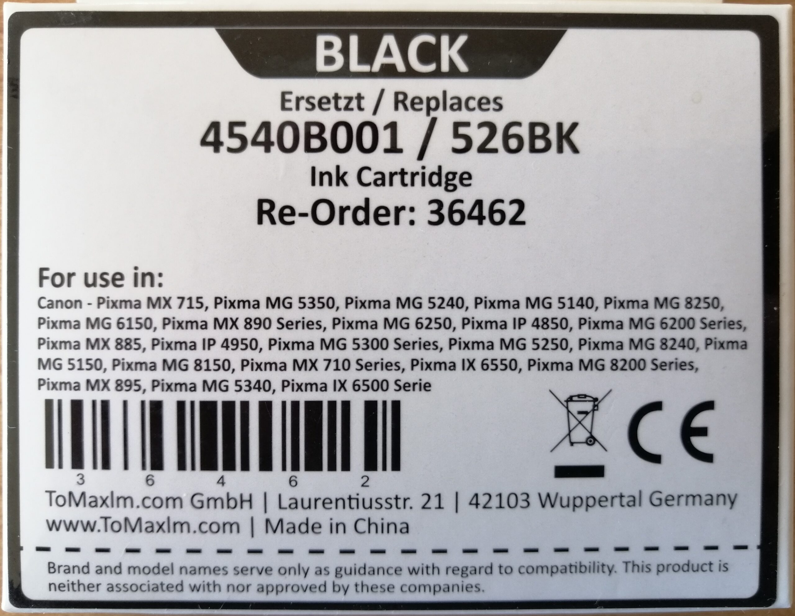 Druckerpatronen Canon Drucker