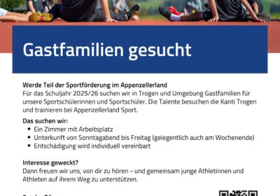 Flyer-Gastfamilien